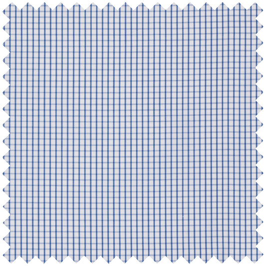 Grid Check Soyella in Royal Blue
