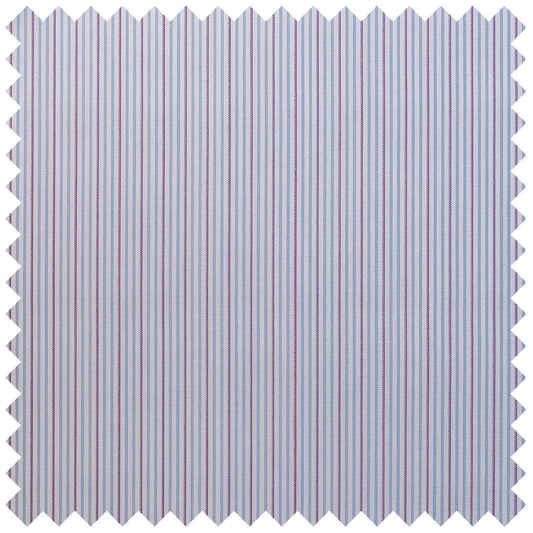Stripe Supraluxe in Lilac and Sky