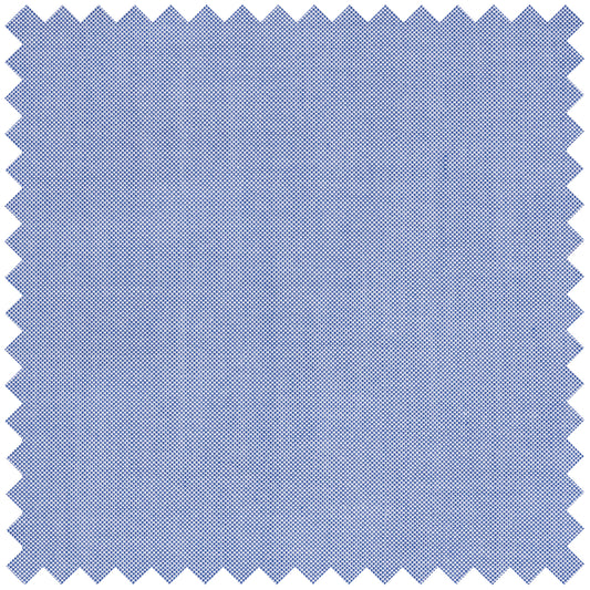 Plain Pinpoint Oxford in Blue