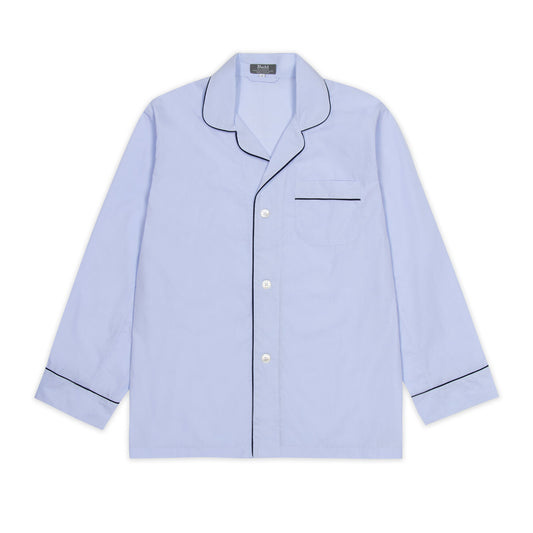 Giza 87 Egyptian Cotton Classic Fit Pyjamas in Sky Blue