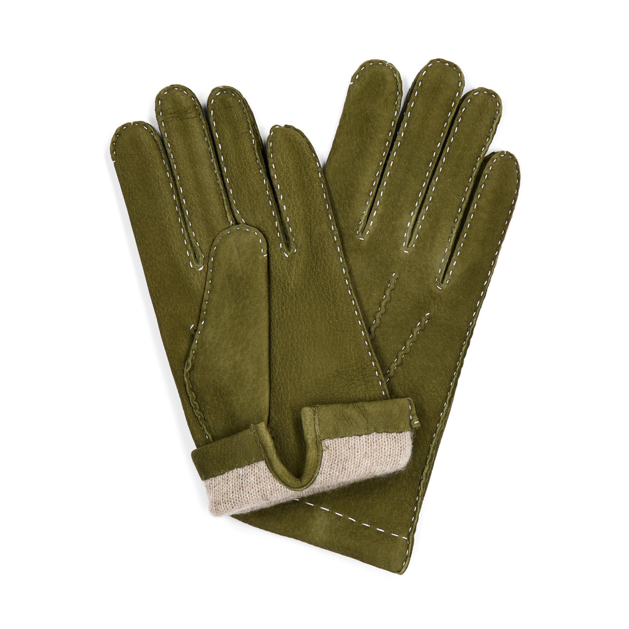 小物 TENDERLOIN T-GLOVES NUBUCK B13127OLIVETyrolNubuckLeatherC