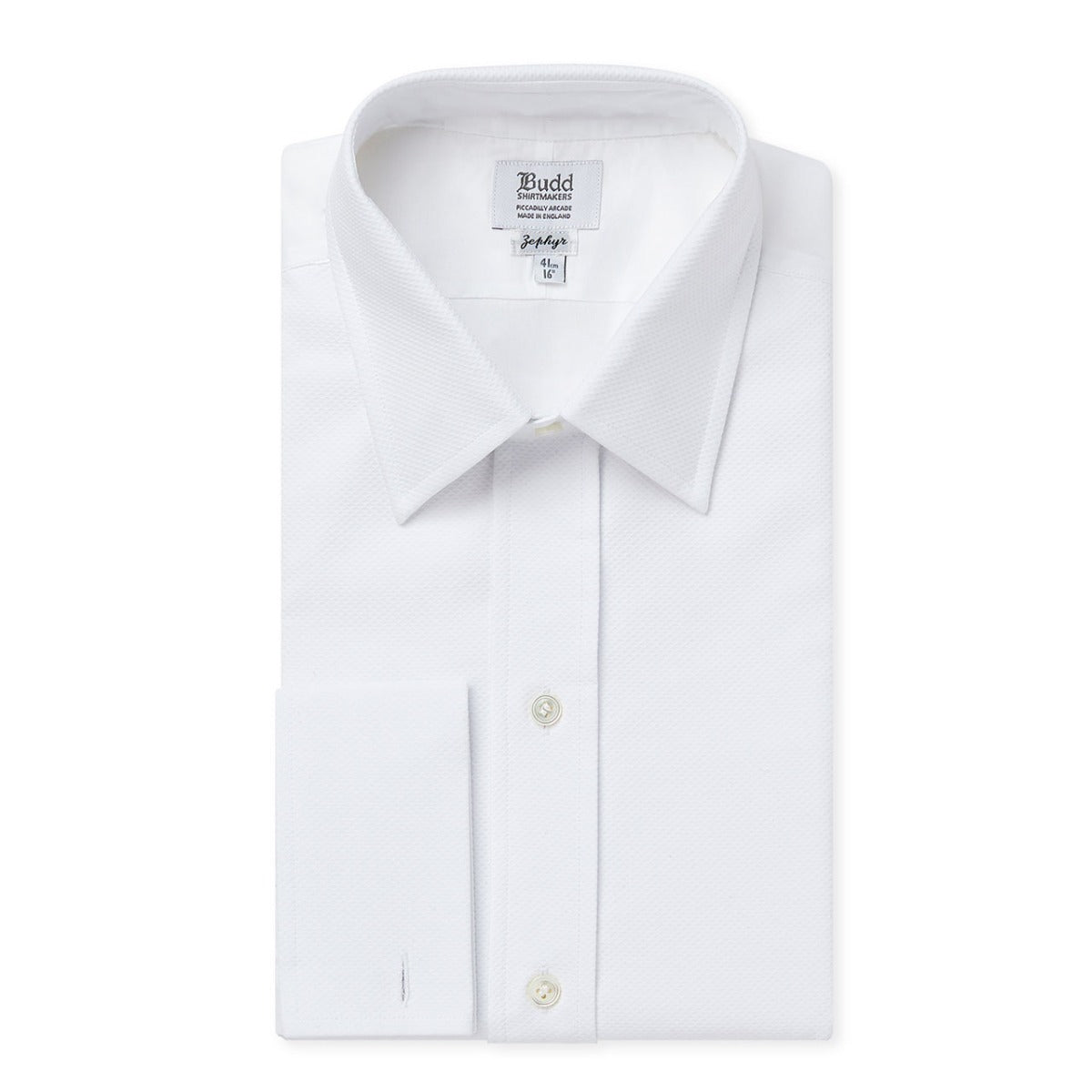 White Marcella Dress Shirt Budd London