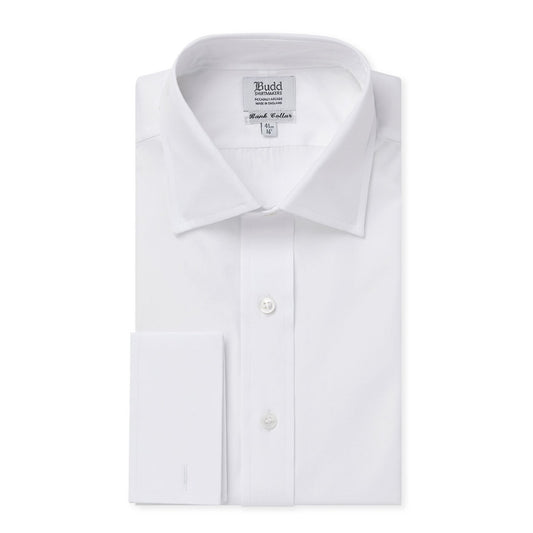 Bank Poplin Shirt in White