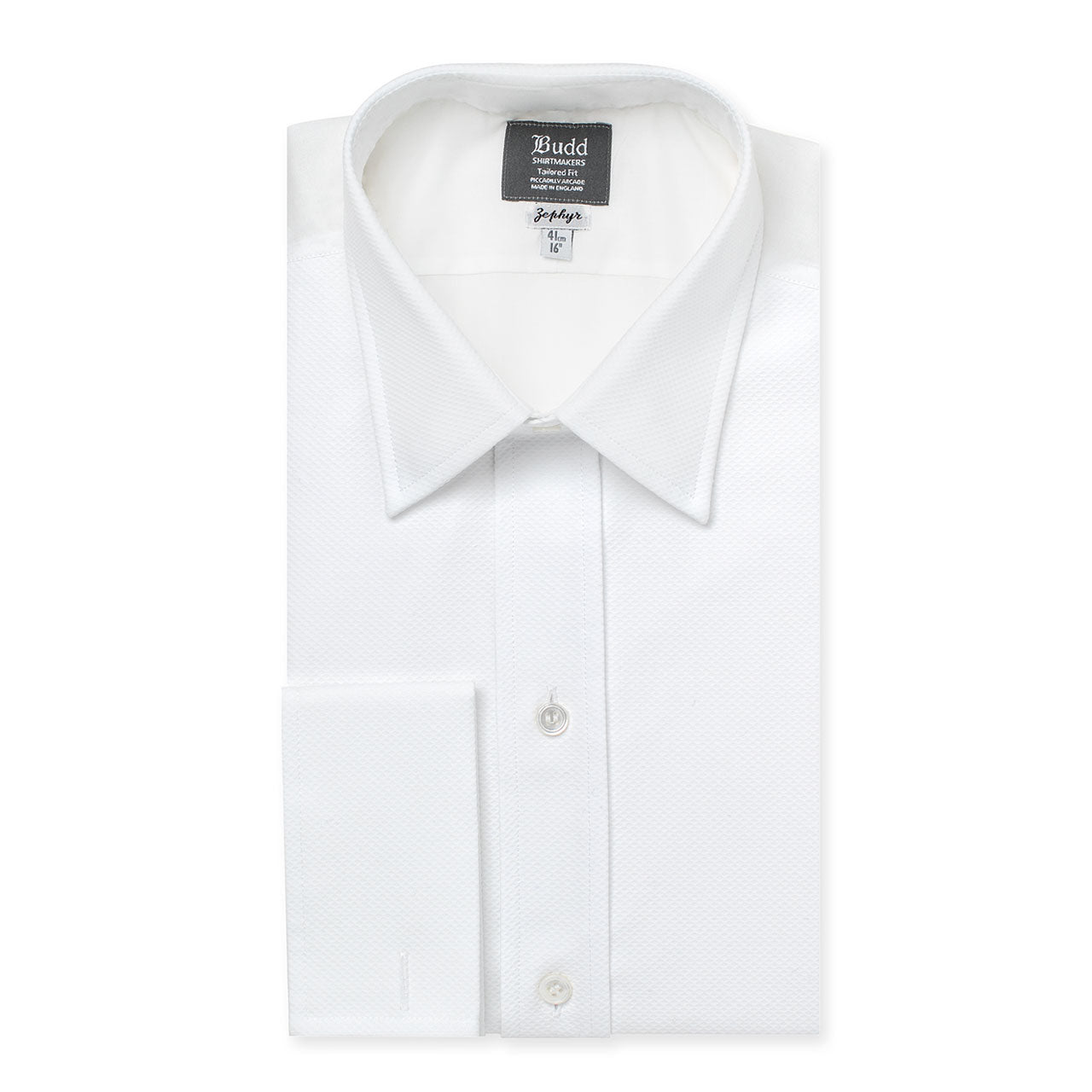 White Tailored Marcella Dress Shirt Budd London