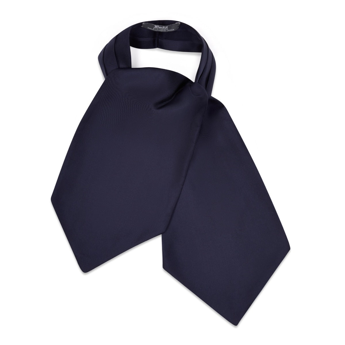Navy Pickwick Silk Cravat
