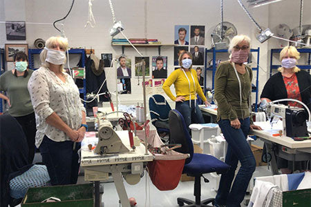 Scrubbing In – Budd’s Andover team rolls up its sleeves to make vital PPE clothing