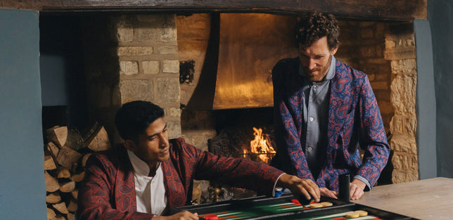 Luxury Men's Dressing Gowns - Silk, Wool & Cotton Budd Shirtmakers Ltd Luxury Men's Dressing Gowns - Silk, Wool & Cotton Budd Shirtmakers Ltd