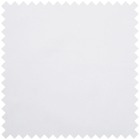 Plain Poplin in White