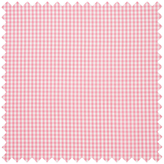 Superpoplin Twill Small Gingham in Pink