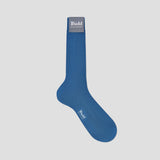 Cotton Short Socks in Blue Nile