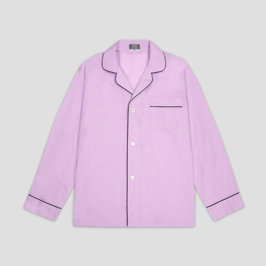 Plain Batiste Pyjamas in Lilac