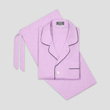 Plain Batiste Pyjamas in Lilac