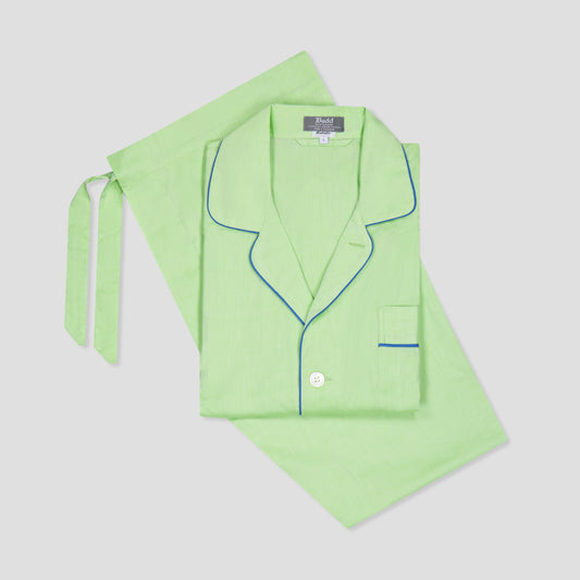 Plain Batiste Pyjamas in Pistachio