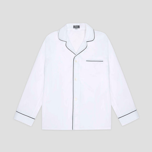 Plain Batiste Pyjamas in White