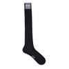 Cashmere Long Socks in Black