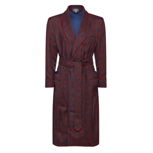 Luxury Men's Dressing Gowns - Silk, Wool & Cotton Budd Shirtmakers Ltd Luxury Men's Dressing Gowns - Silk, Wool & Cotton Budd Shirtmakers Ltd