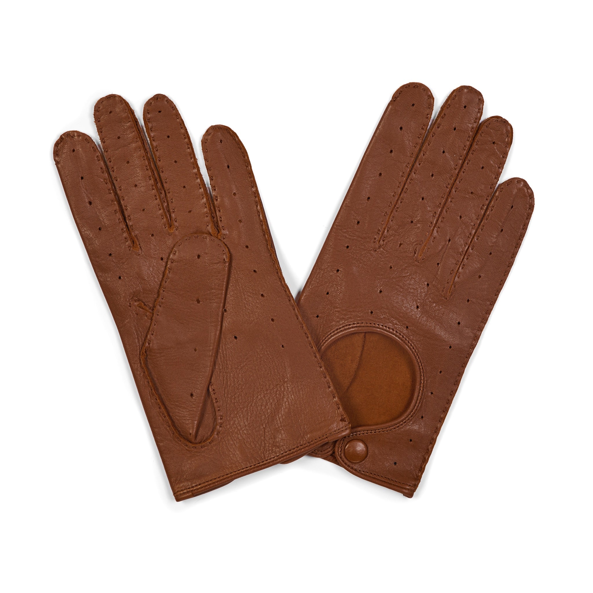Unlined leather driving sales gloves
