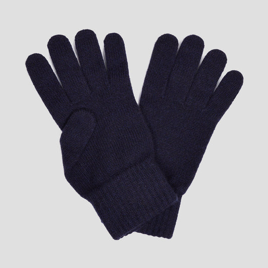 Scottish Cashmere Gloves in Blackberry