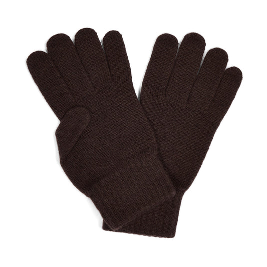Cashmere Gloves in Ebony - One Size