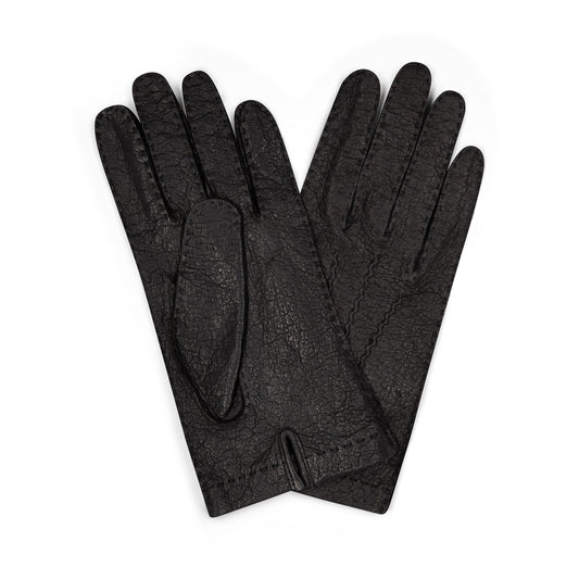Peccary Gloves in Black