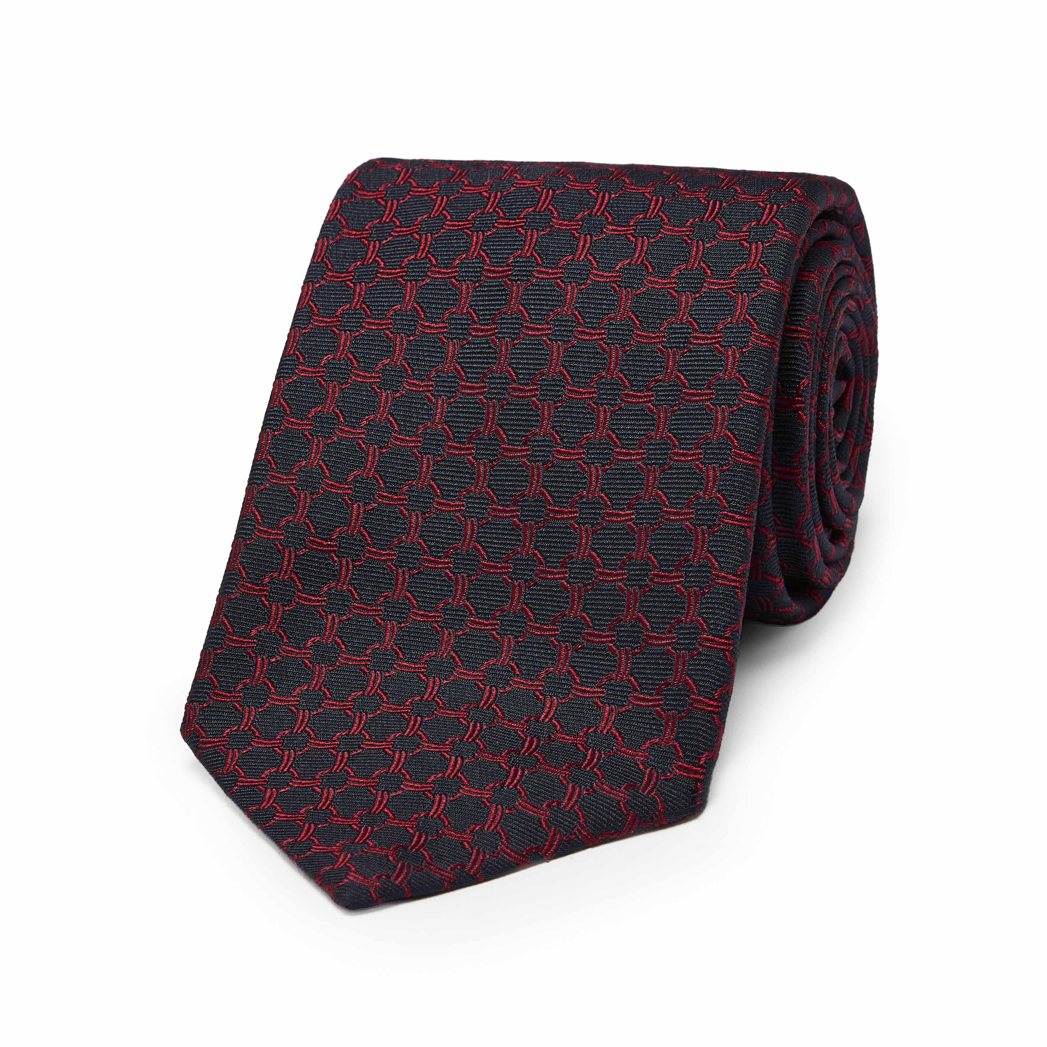 jacquard tie