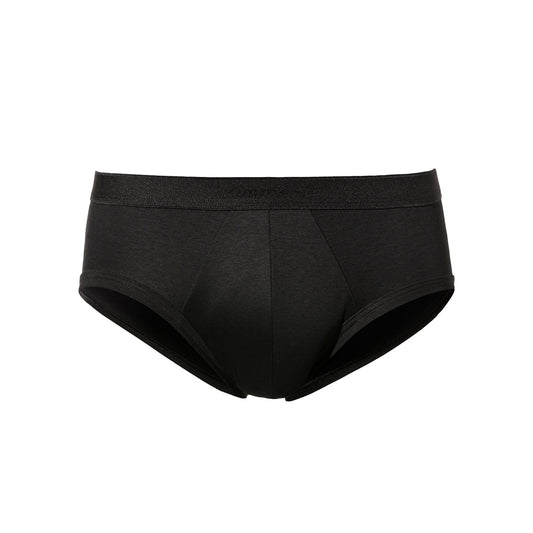 Zimmerli Sea Island Cotton Briefs in Black