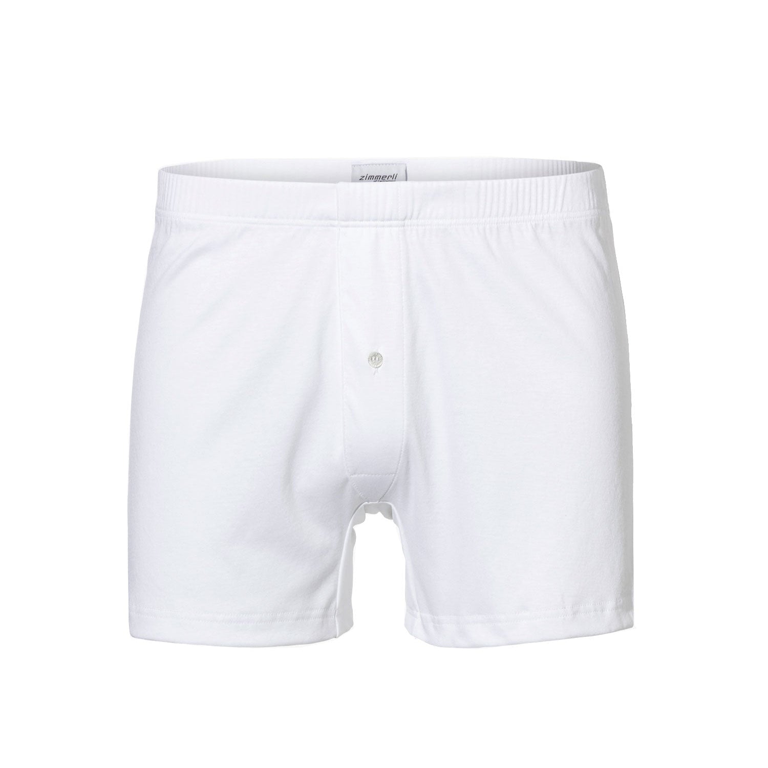 Zimmerli Sea Island Cotton Boxer Shorts in White – Budd
