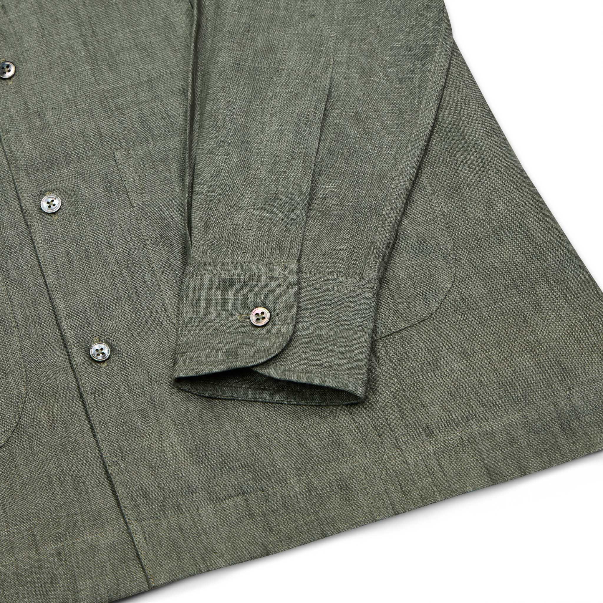 Signature Guayabera Shirt in Khaki – Budd Shirtmakers Ltd