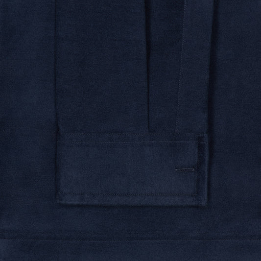 Casual Fit Moleskin Overshirt in Navy