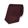 Panama Silk Herringbone Tie in Wine
