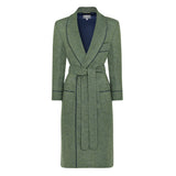 Heritage Tweed Dressing Gown in Brown | Budd London Budd Shirtmakers Ltd Heritage Tweed Dressing Gown in Brown | Budd London Budd Shirtmakers Ltd