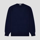 Scottish Cashmere Crewneck Sweater in Blackberry