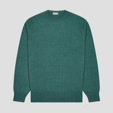 Scottish Cashmere Crewneck Sweater in Burlington Blue