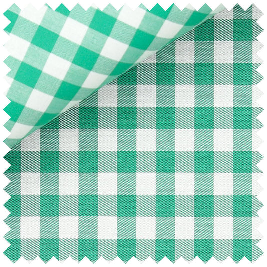 Gingham Check in Green