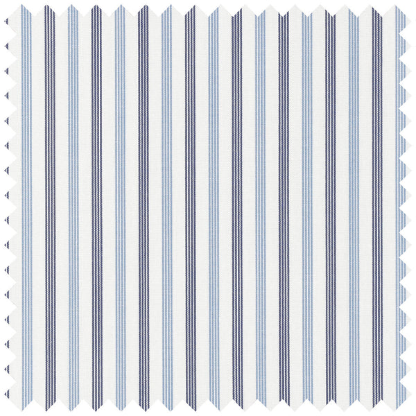 Bengal Multi stripe in Sky Blue and Navy