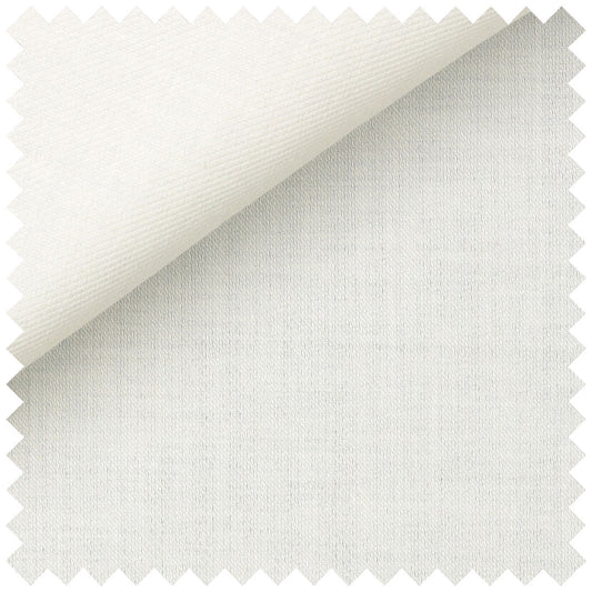 Plain Cotton Cashmere in Ivory