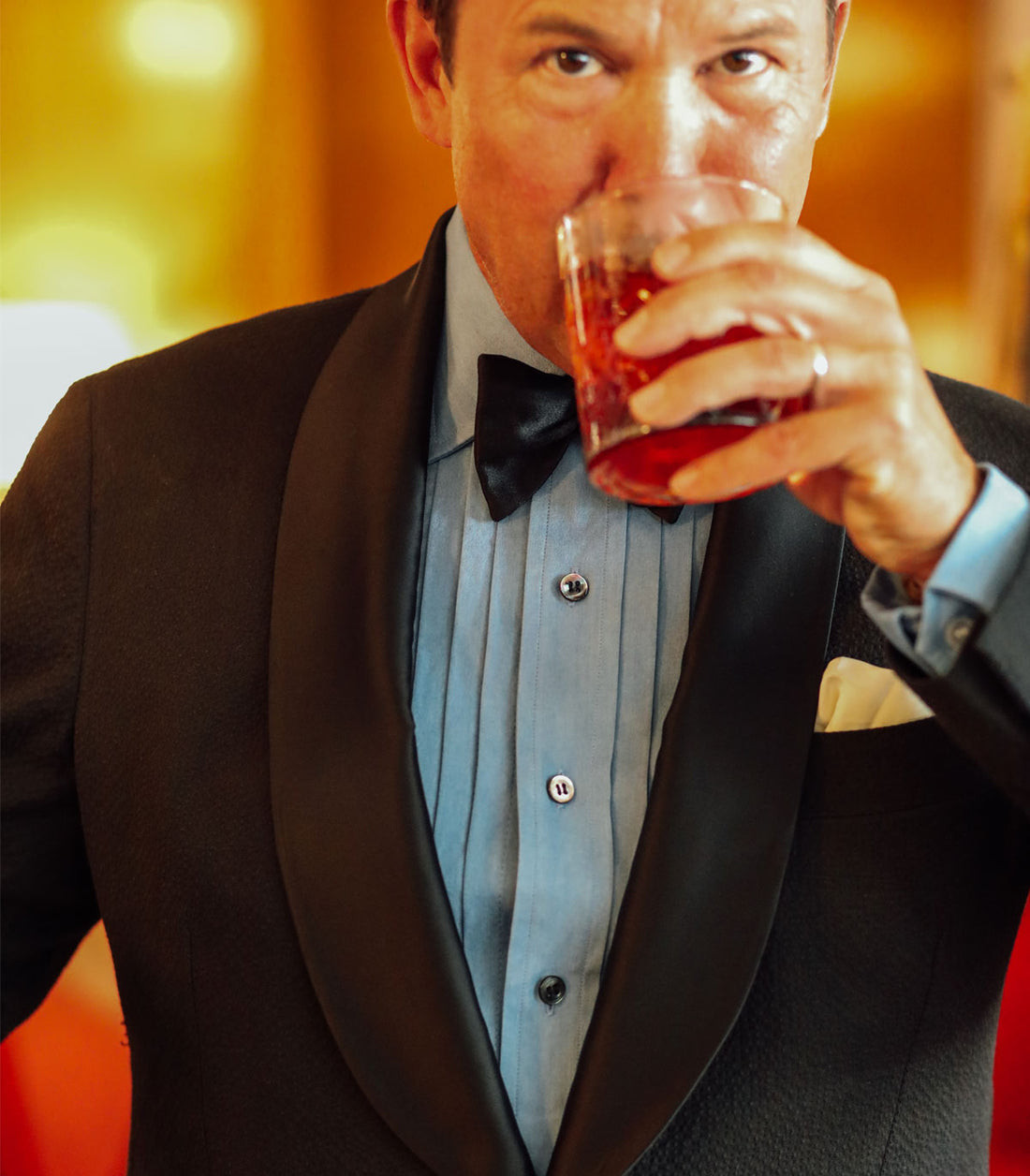 Thomas Mason x WM Brown x Budd Washed Denim Shirts Budd London