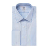 Classic Fit Exclusive Budd Stripe Shirt in Sky Blue