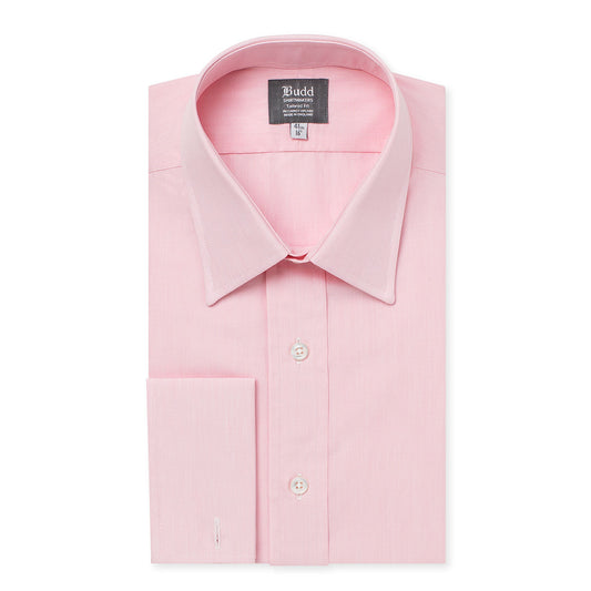 Tailored End on End Shirt in Pink