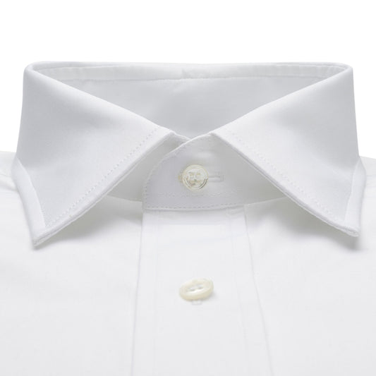 Tailored Pinpoint Oxford Shirt in White Collar 2