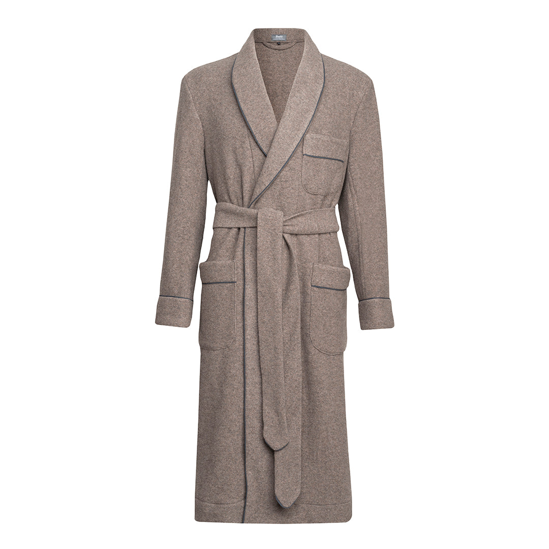 Big Waffle Bathrobe M/L, Dark Grey - The Organic Company @ RoyalDesign.co.uk