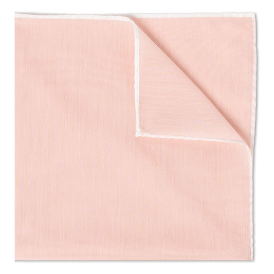 Plain Batiste Cotton Handkerchief in Pink