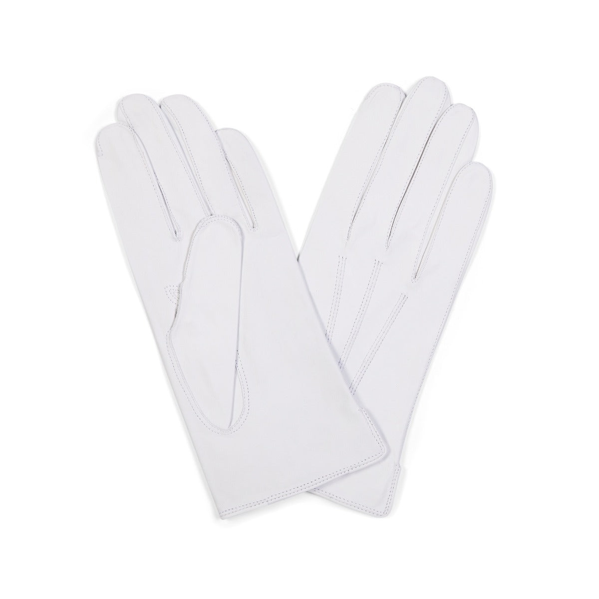 Leather Unlined Dress Gloves in White – Budd Shirtmakers Ltd