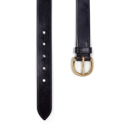 Pembridge Bridle Leather Belt in Black