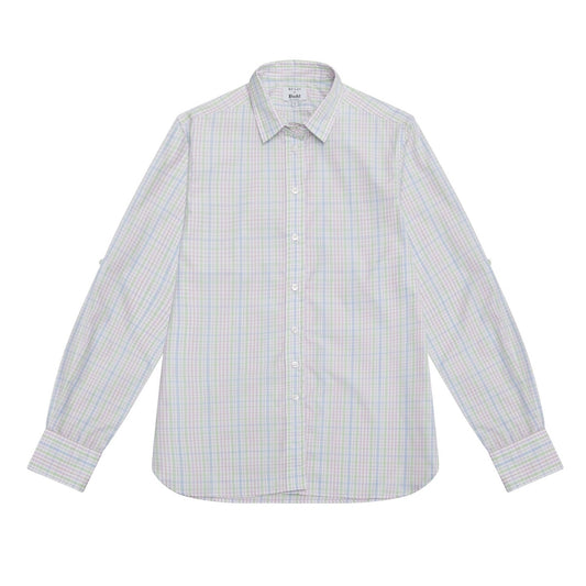 Scout Shirt in Pastel Check Front