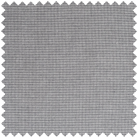 Puppytooth Brushed Cotton in Grey