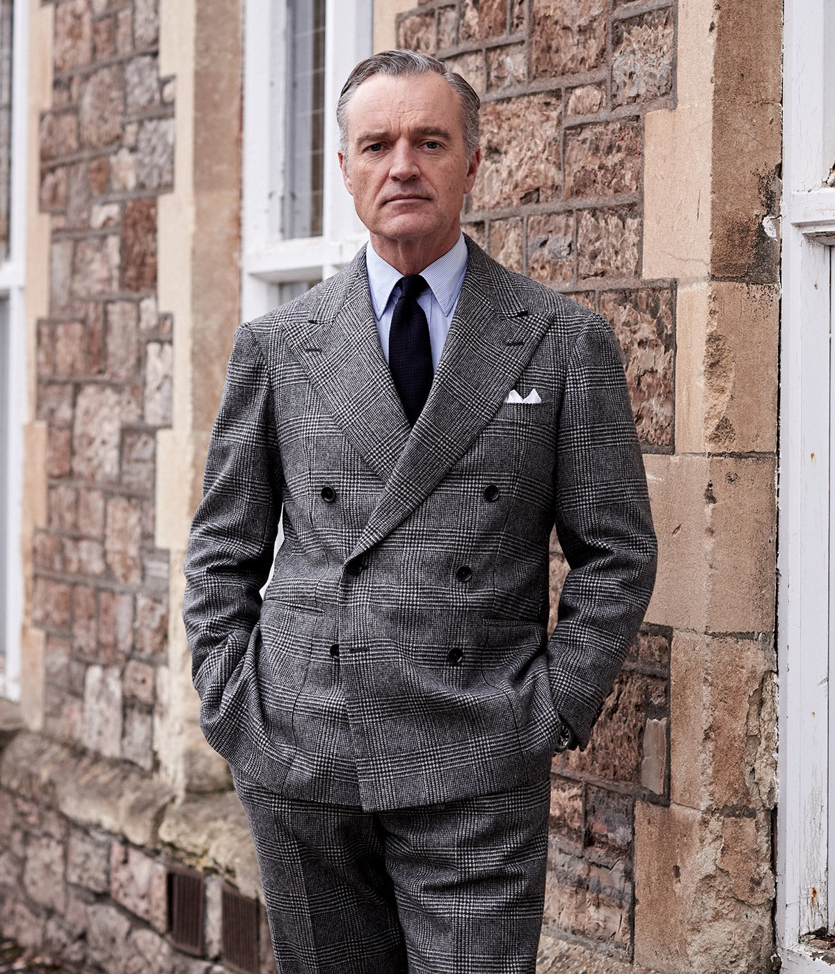 Douglas Cordeaux in Grey Suit